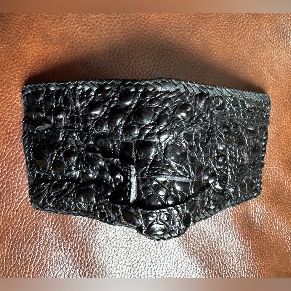 Saint Matainie Crocodile Bifold Wallet - Picture 10 of 14